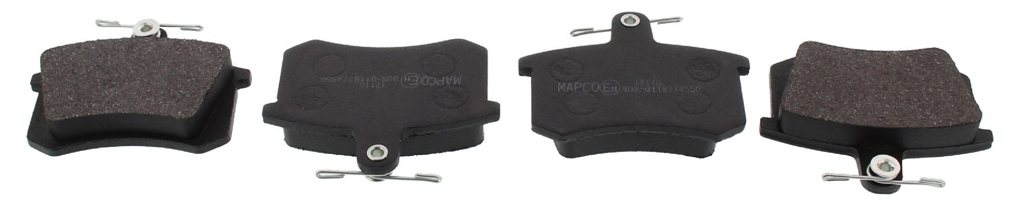 Bremsbelagsatz, Scheibenbremse, Hinterachse, ALFA ROMEO, AUDI, FIAT, LANCIA