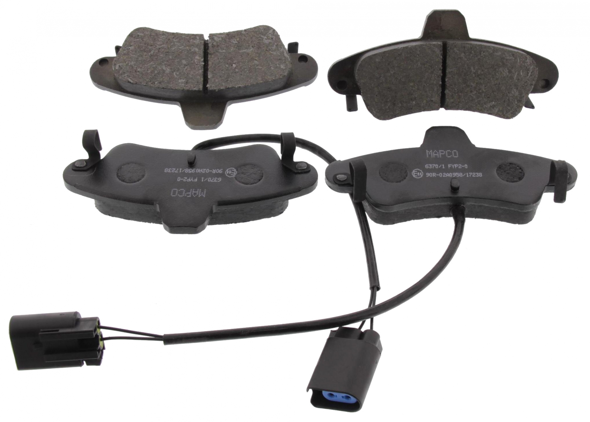 Bremsbelagsatz, Scheibenbremse, Hinterachse, FORD