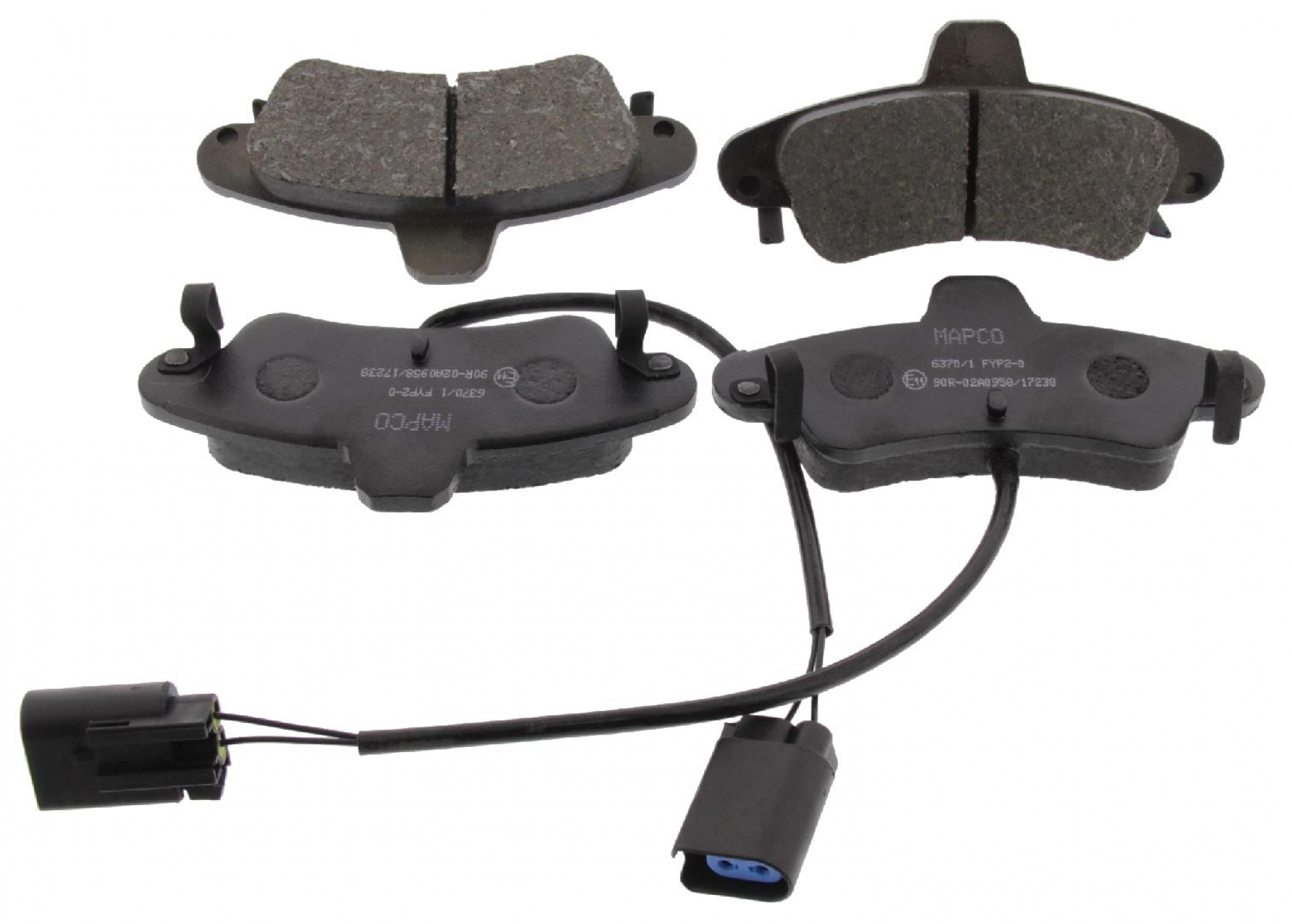 Bremsbelagsatz, Scheibenbremse, Hinterachse, FORD