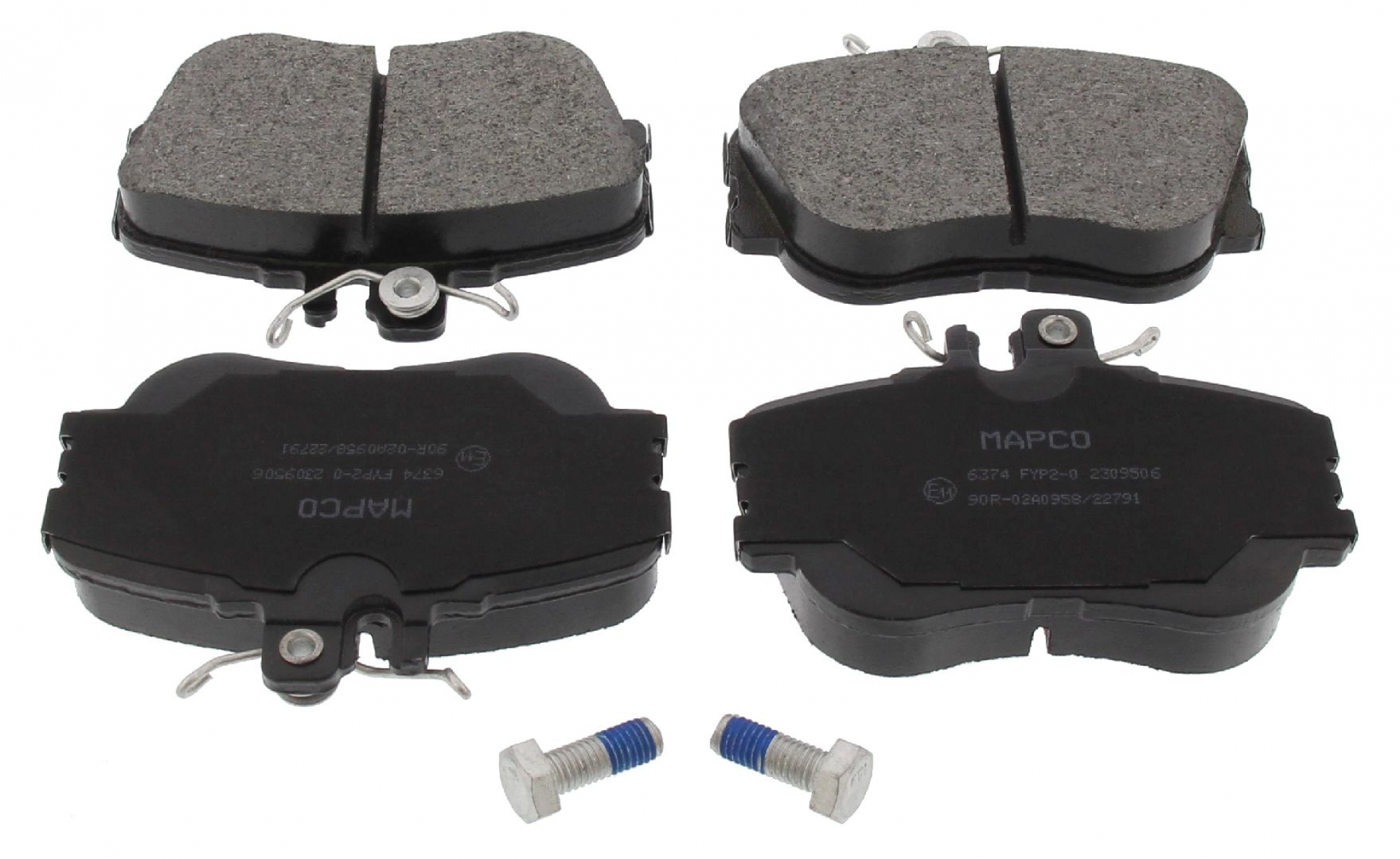 Bremsbelagsatz, Scheibenbremse, Vorderachse, MERCEDES-BENZ