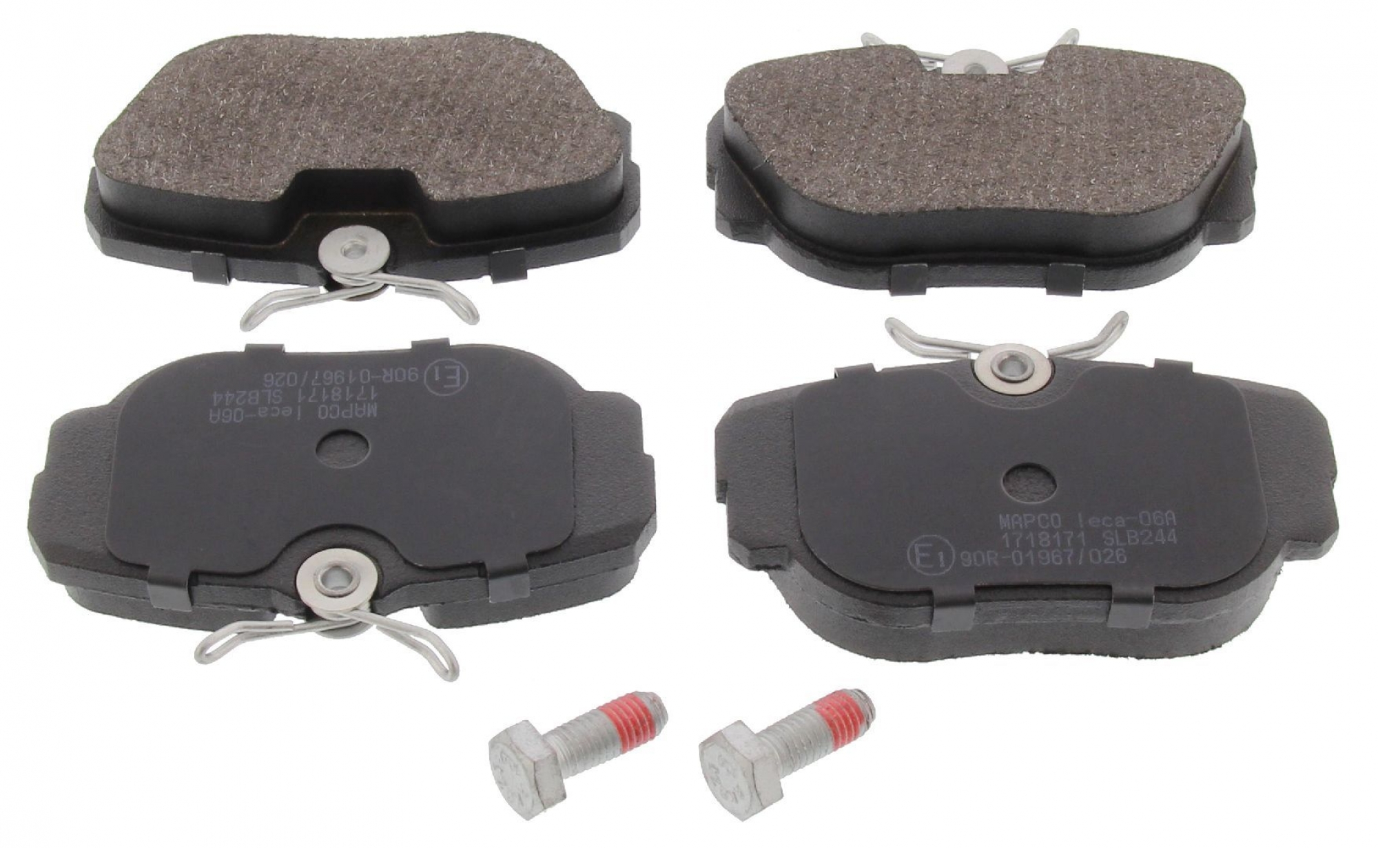 Bremsbelagsatz, Scheibenbremse, Vorderachse, BMW