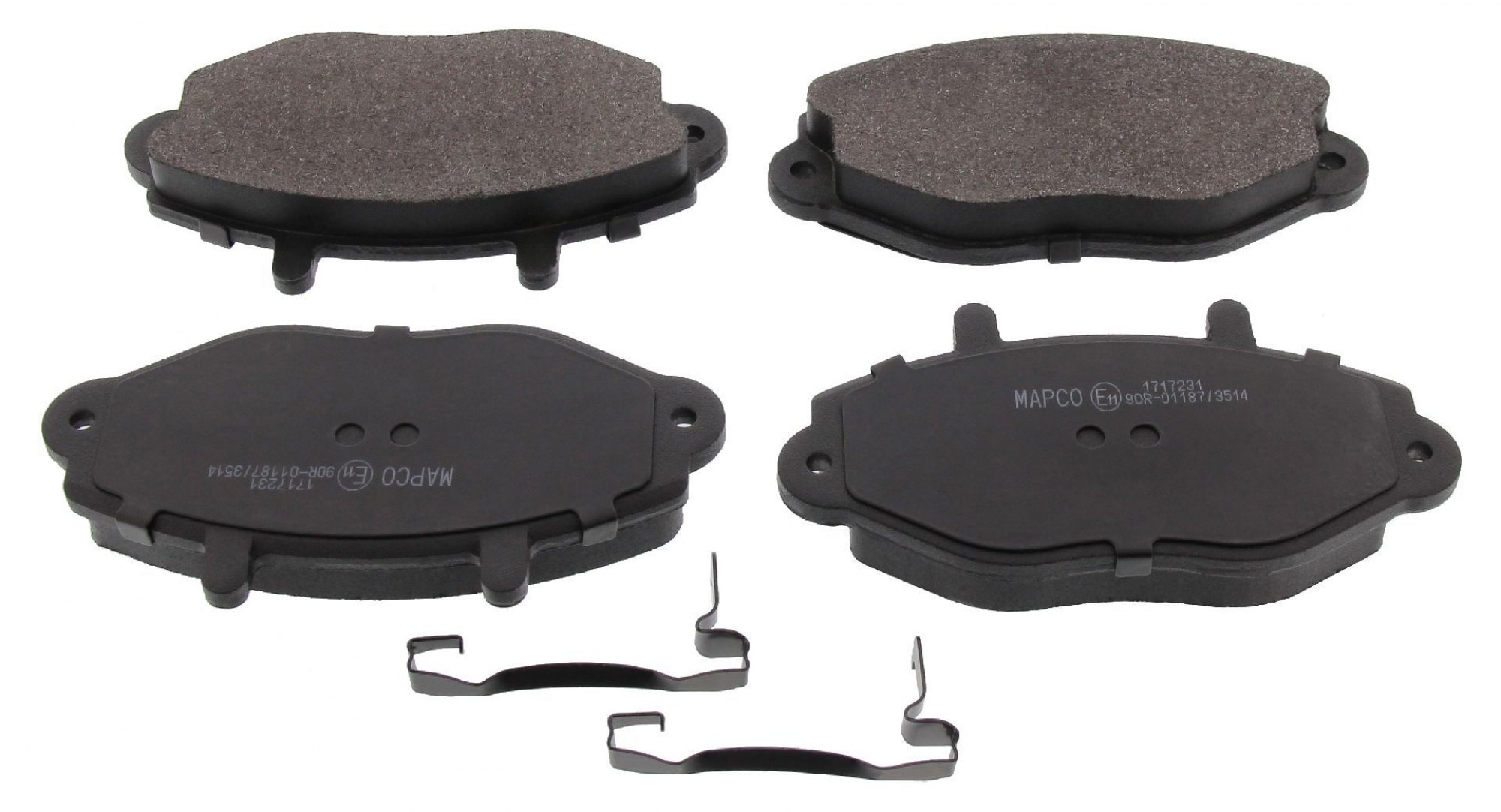 Bremsbelagsatz, Scheibenbremse, Vorderachse, FORD