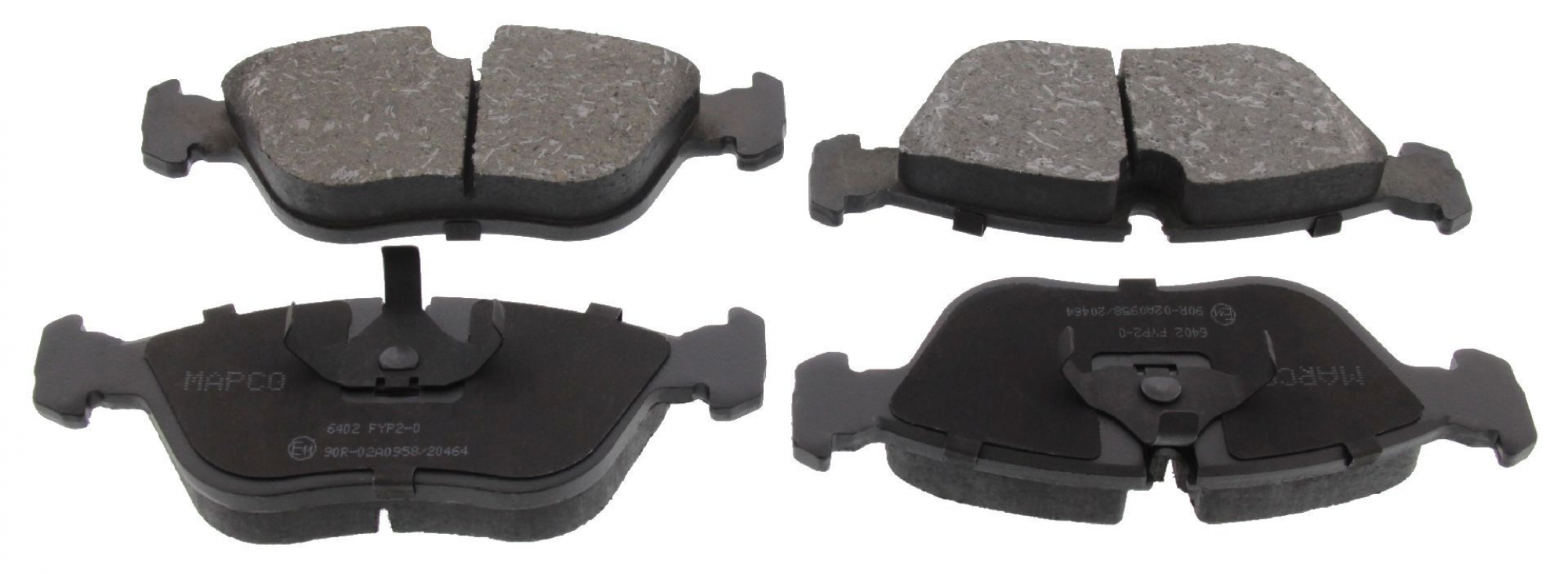 Bremsbelagsatz, Scheibenbremse, Vorderachse, VOLVO