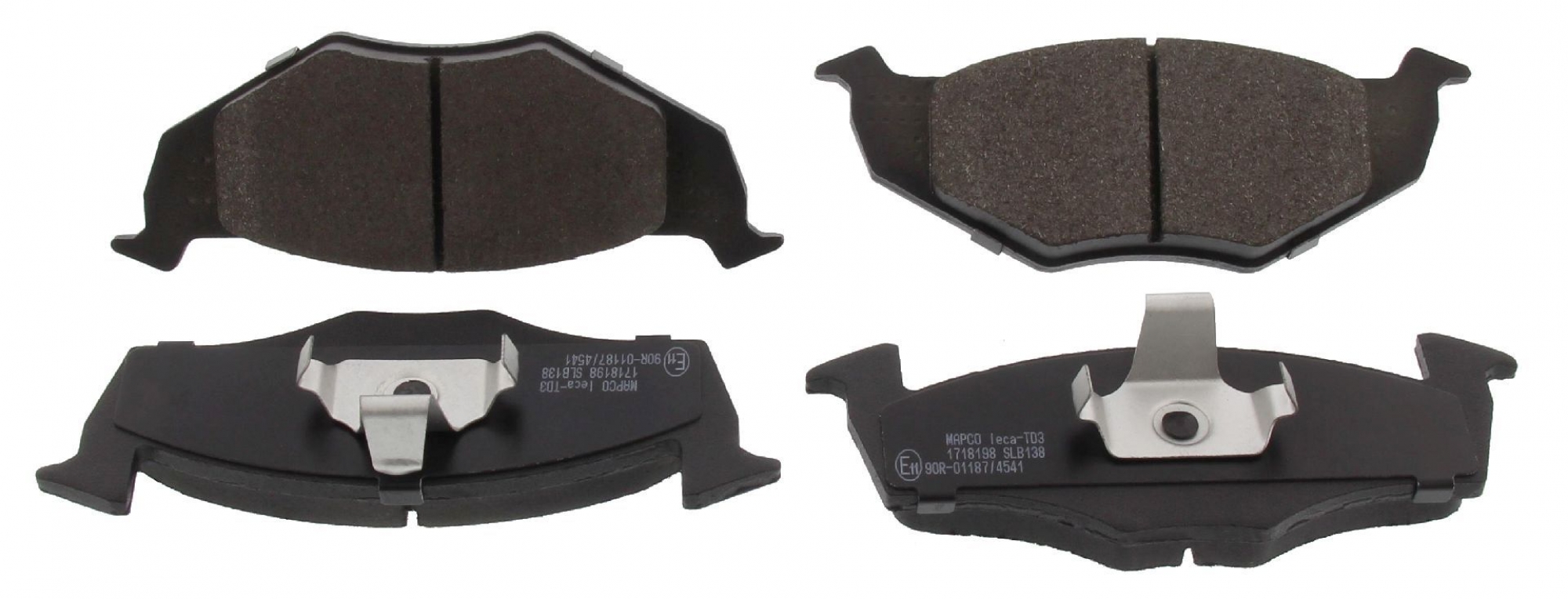 Bremsbelagsatz, Scheibenbremse, Vorderachse, SEAT, VW