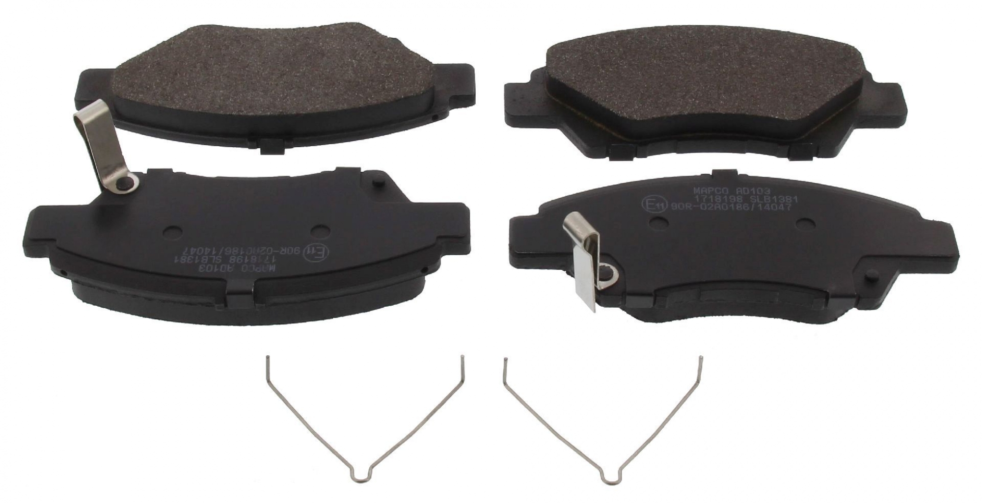 Bremsbelagsatz, Scheibenbremse, Vorderachse, HONDA