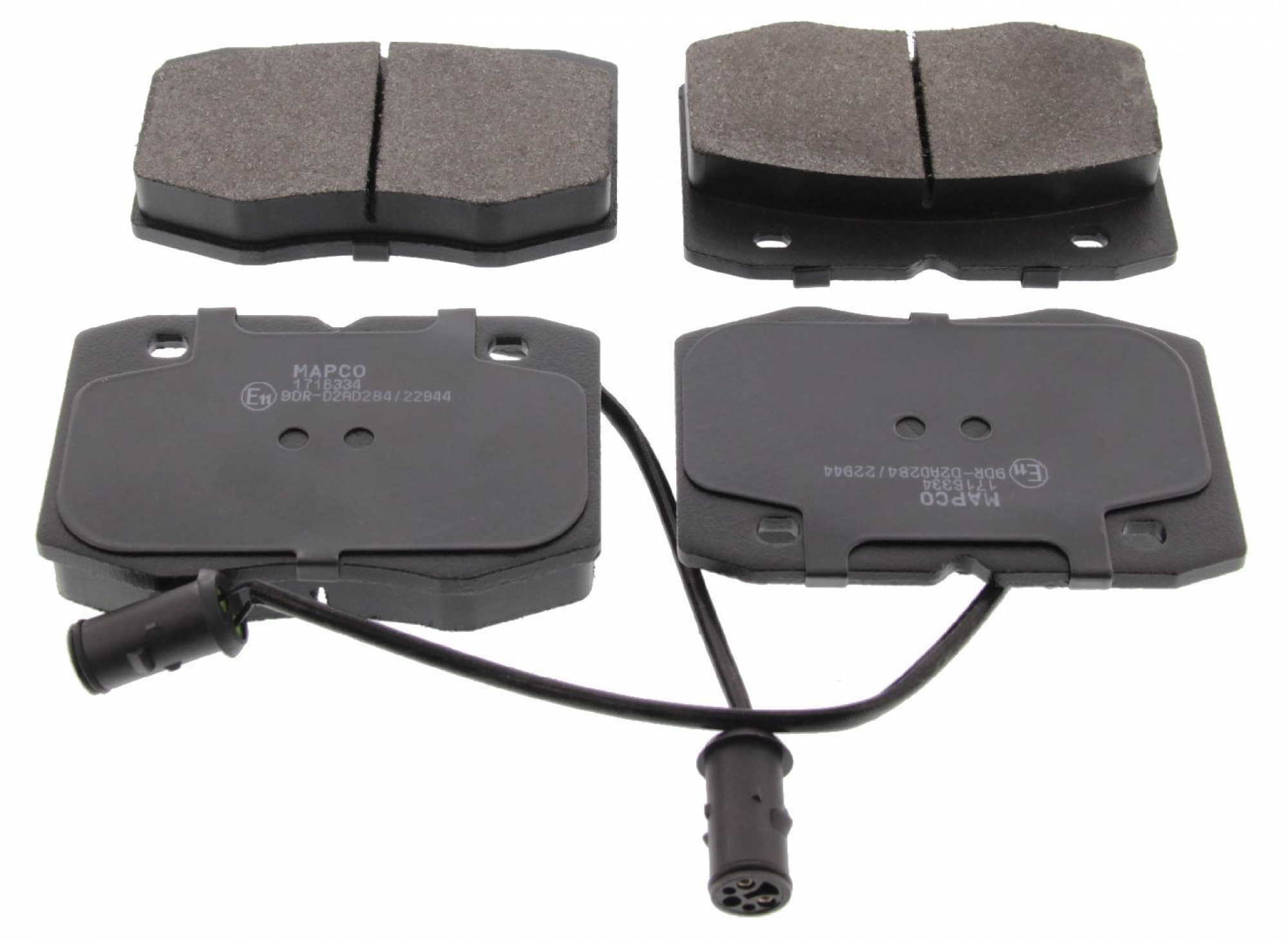 Bremsbelagsatz, Scheibenbremse, Vorderachse, ALFA ROMEO, CARBODIES, FORD, IVECO, LAND ROVER, LDV, LTI, ROVER