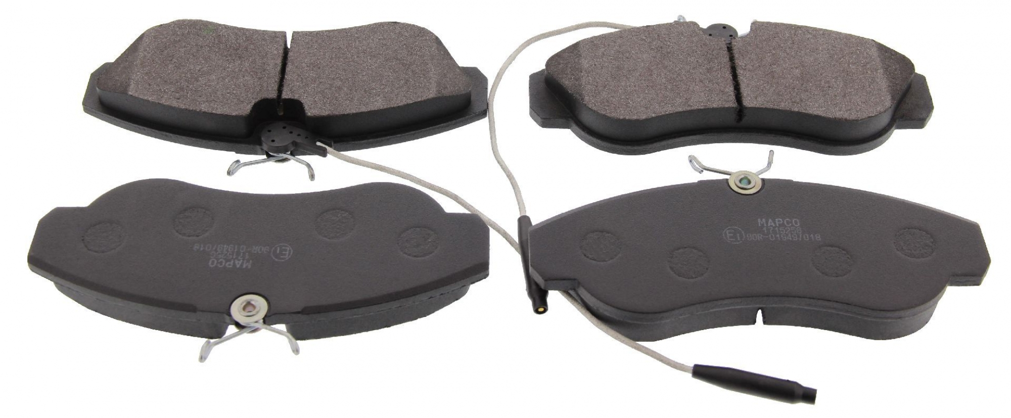 Bremsbelagsatz, Scheibenbremse, Vorderachse, CITROËN, FIAT, PEUGEOT