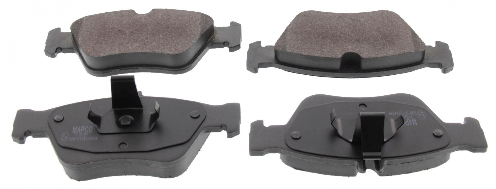 Bremsbelagsatz, Scheibenbremse, Vorderachse, MERCEDES-BENZ