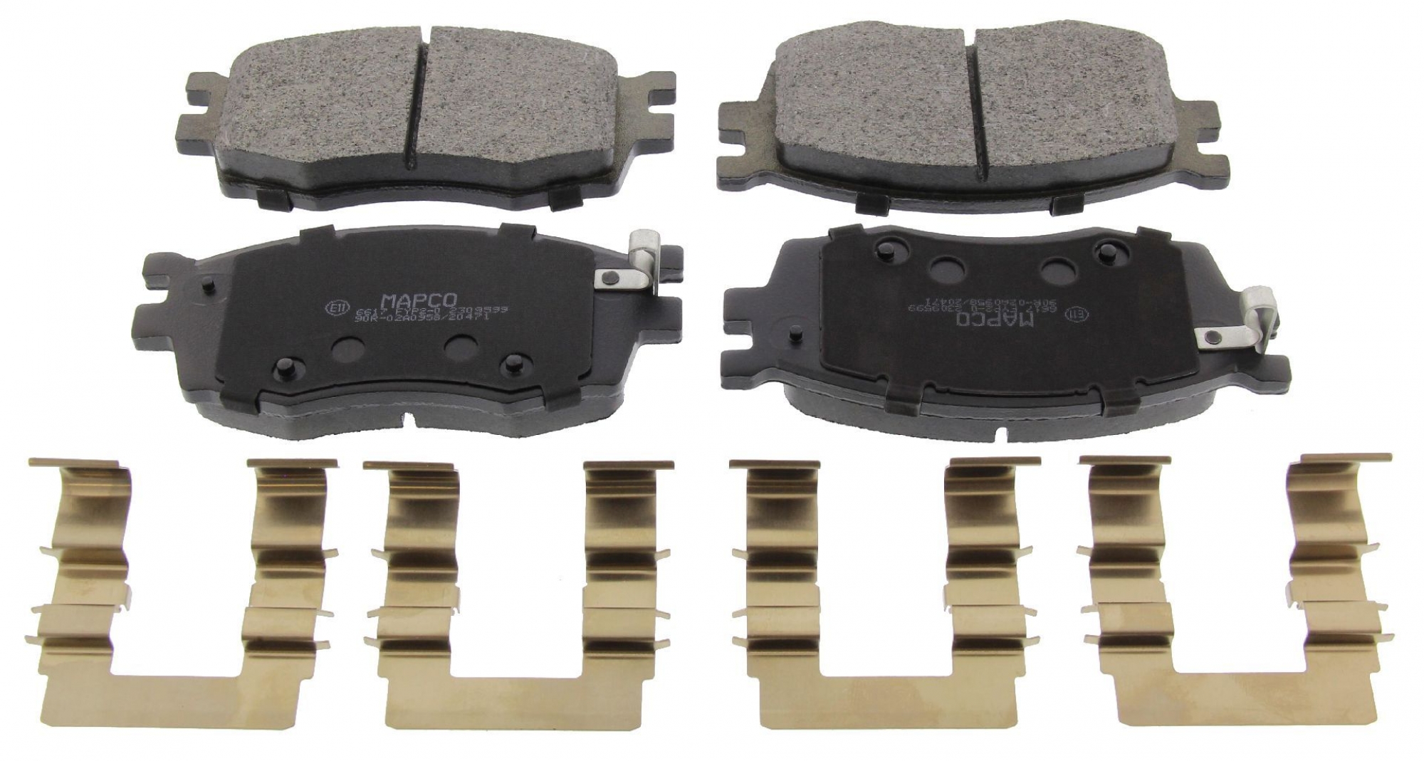 Bremsbelagsatz, Scheibenbremse, Vorderachse, HYUNDAI, KIA