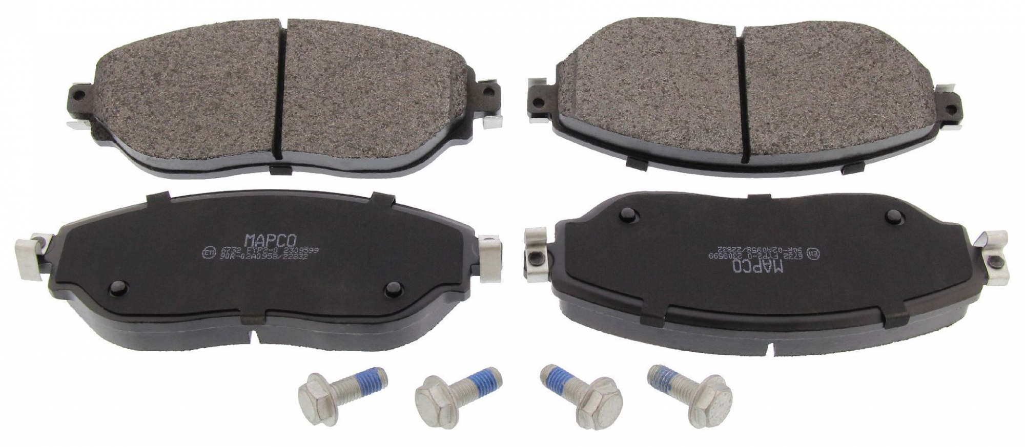 Bremsbelagsatz, Scheibenbremse, Vorderachse, FIAT, NISSAN, OPEL, RENAULT, VAUXHALL