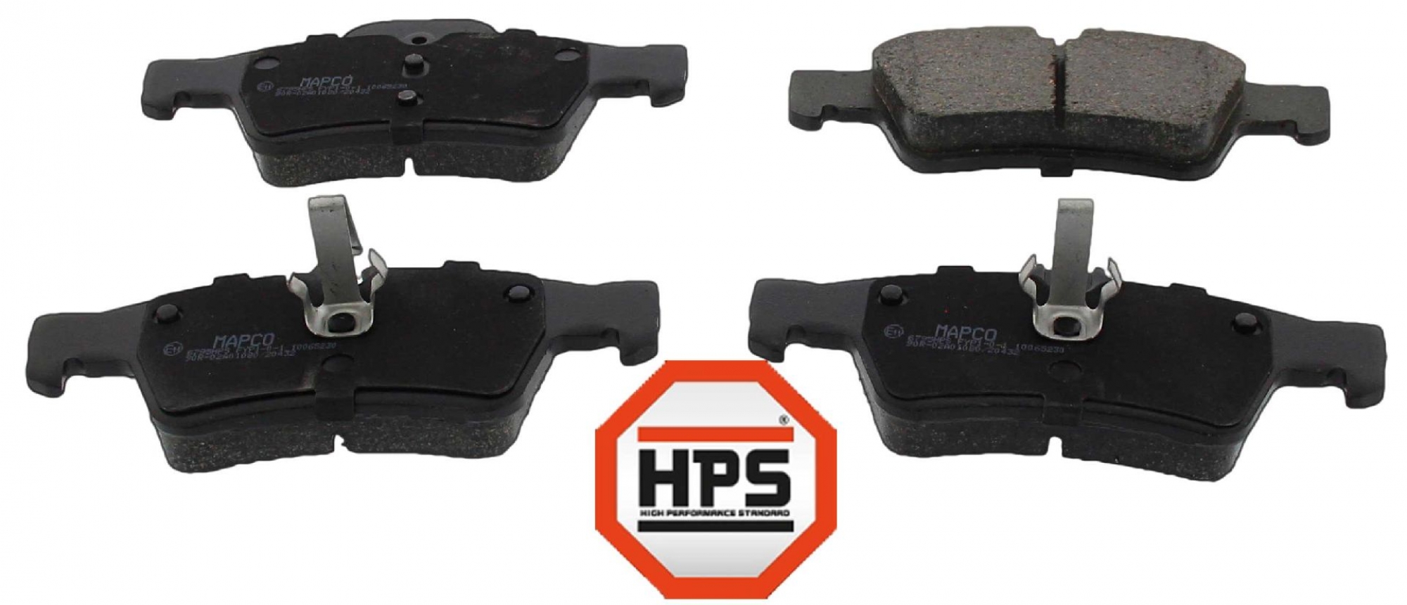 HPS-Carbon-Bremse, Bremsbelagsatz, HA MERCEDES-BENZ E-KLASSE, S-KLASSE