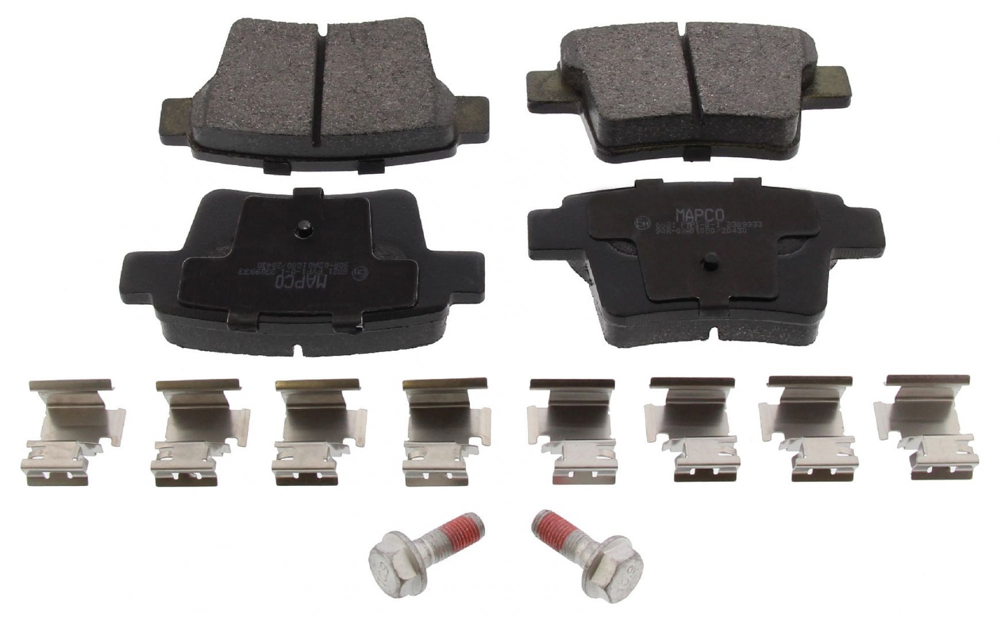 Bremsbelagsatz, Scheibenbremse, Hinterachse, FORD, JAGUAR