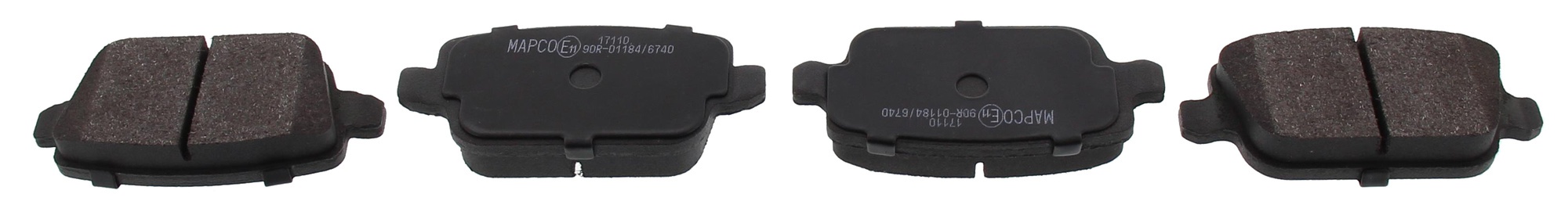 Bremsbelagsatz, Scheibenbremse, Hinterachse, FORD, LAND ROVER, VOLVO