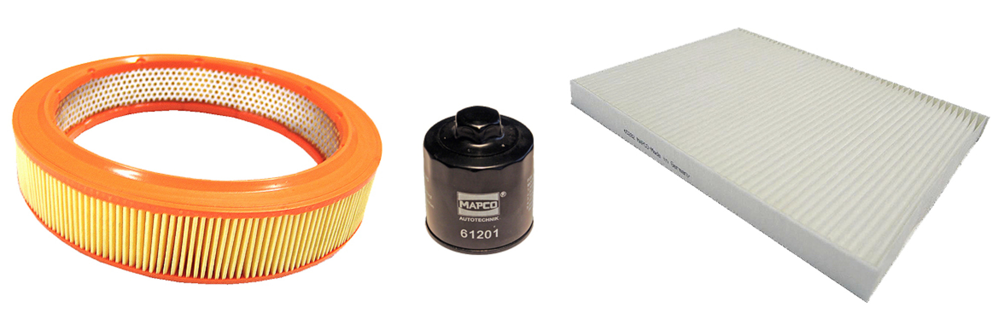 Filter-Satz, Seat Cordoba, Skoda Octavia, VW Caddy