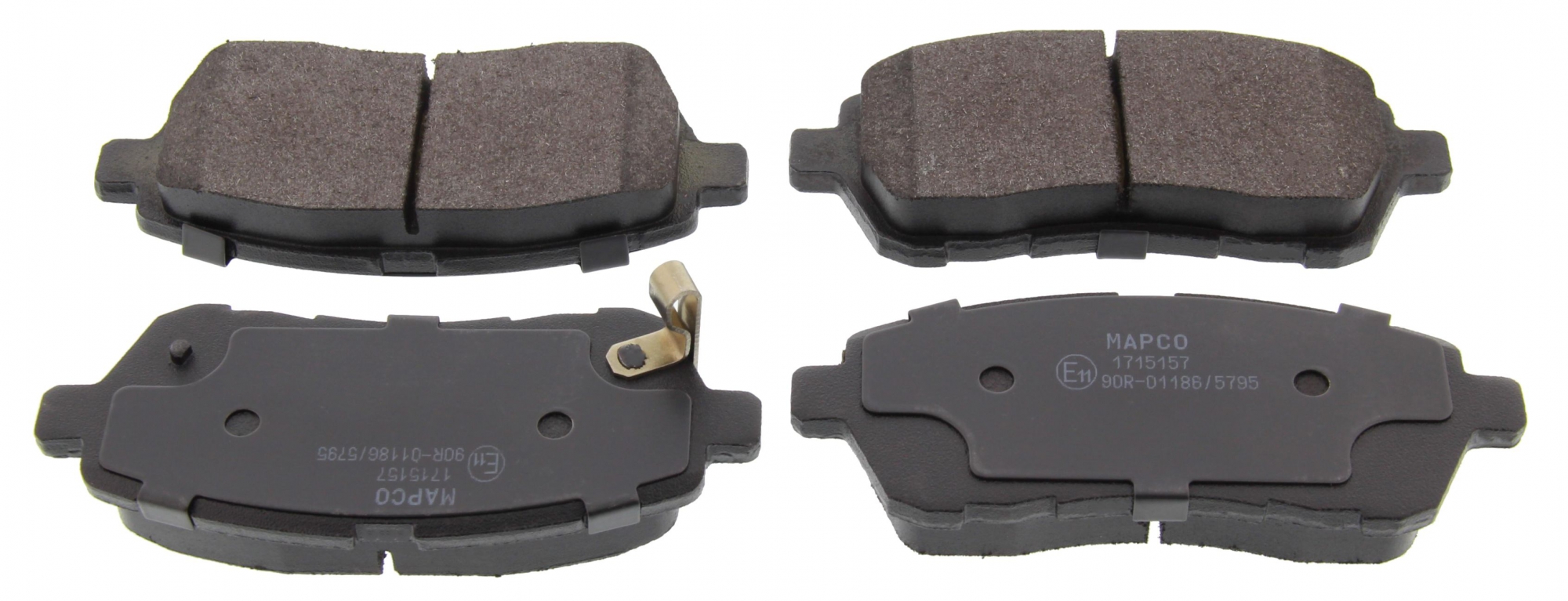 Bremsbelagsatz, Scheibenbremse, Vorderachse, FORD