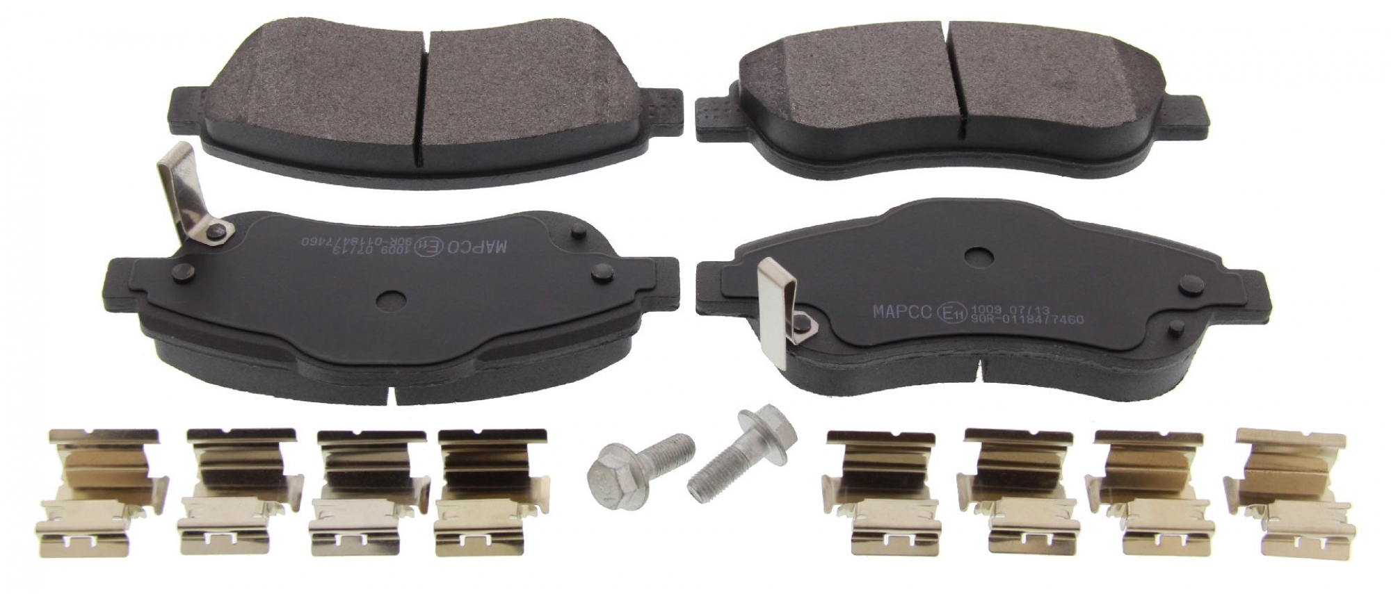 Bremsbelagsatz, Scheibenbremse, Vorderachse, HONDA