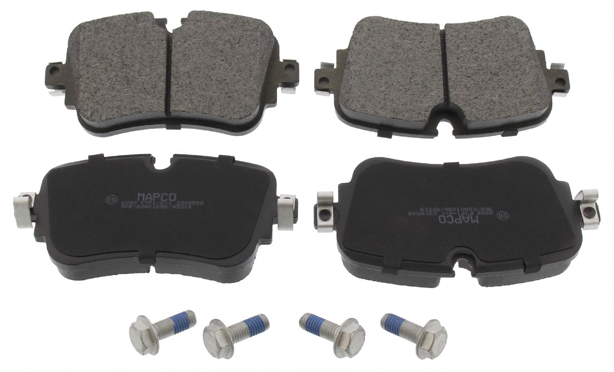 Bremsbelagsatz, Scheibenbremse, Hinterachse, AUDI, VW