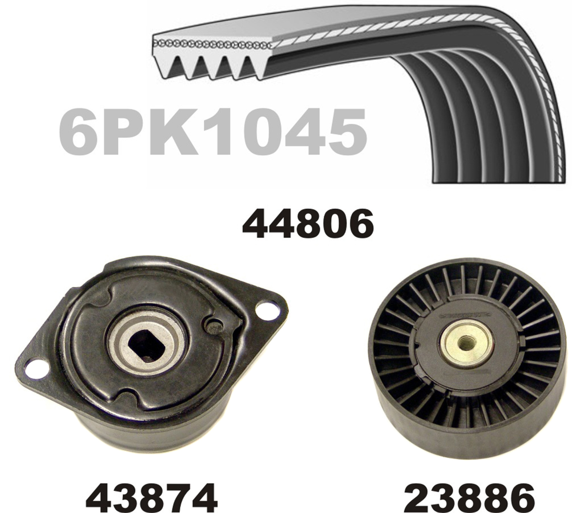 Keilrippenriemensatz, Satz, FORD, SEAT, VW