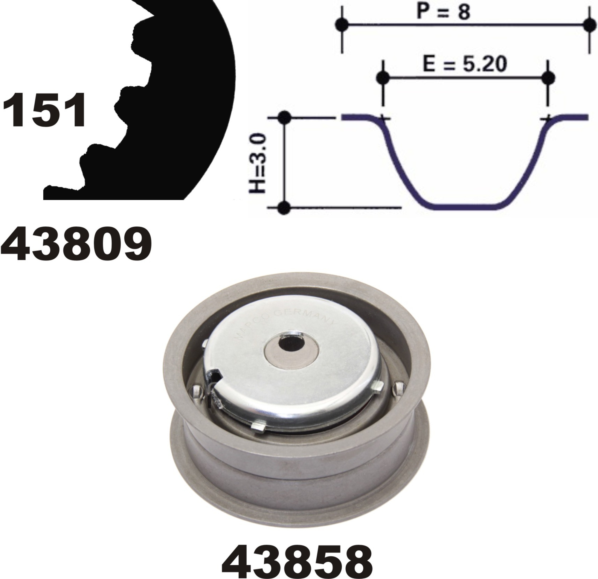 Zahnriemensatz, Satz, SEAT, VW