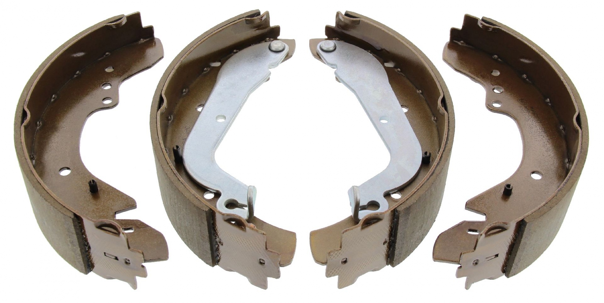 Bremsbackensatz, Hinterachse, CITROËN, FIAT, OPEL, PEUGEOT, RENAULT, VAUXHALL