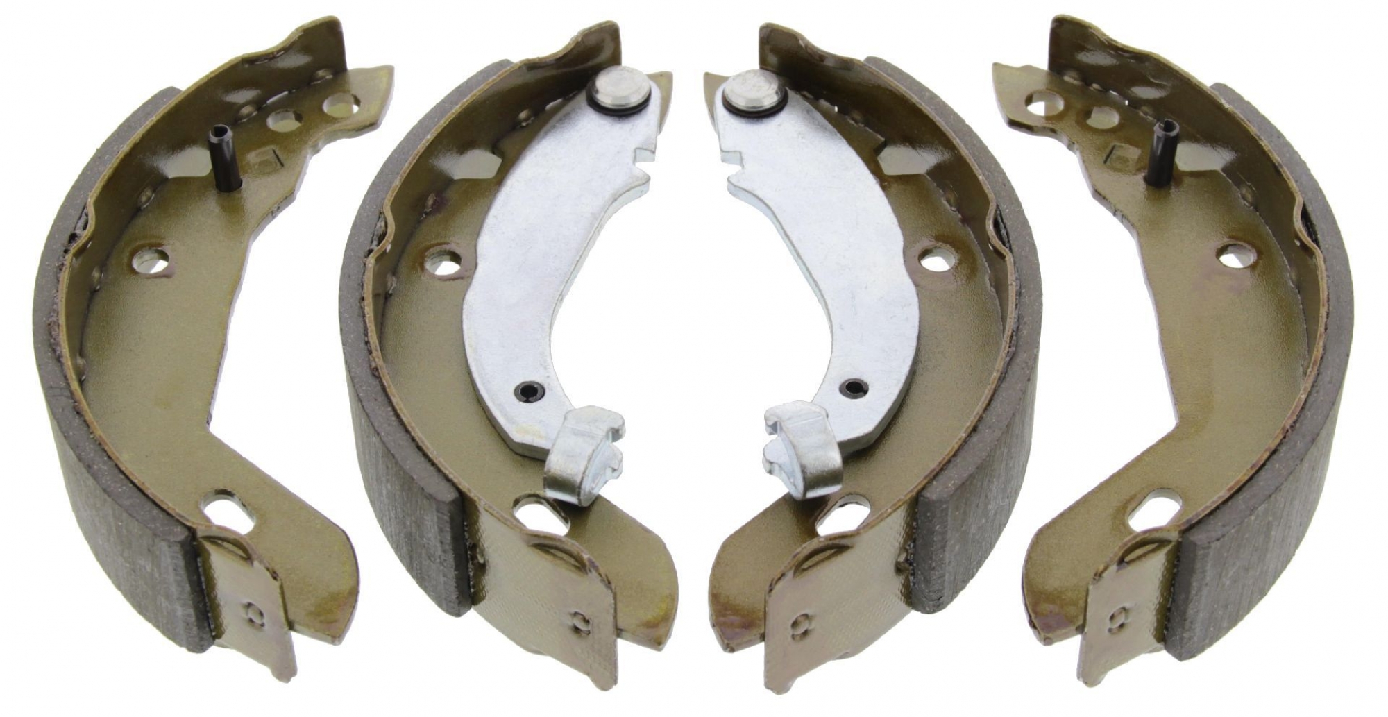Bremsbackensatz, Hinterachse, CITROËN, DALLAS, PEUGEOT