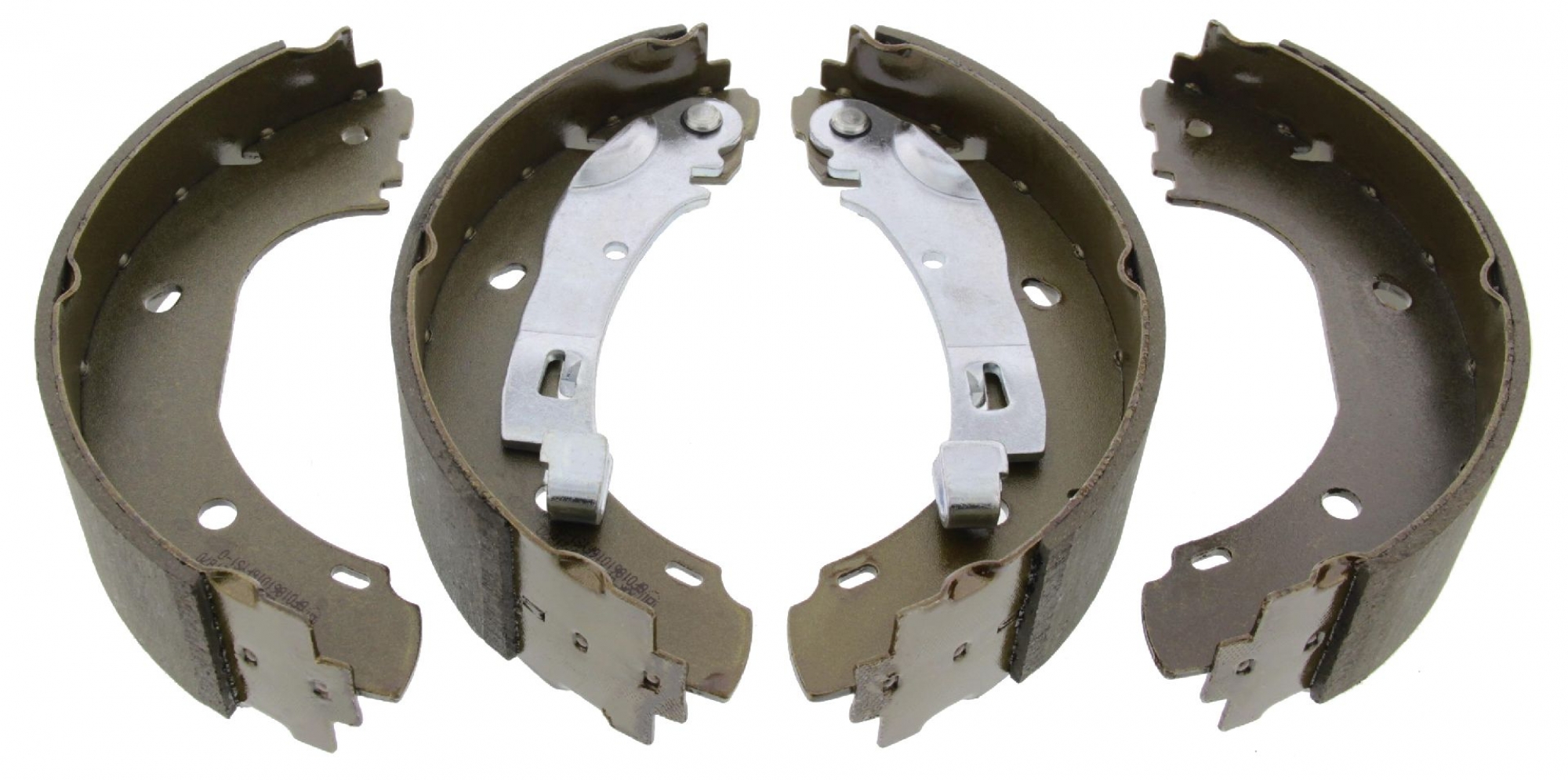 Bremsbackensatz, Hinterachse, CITROËN, FIAT, PEUGEOT