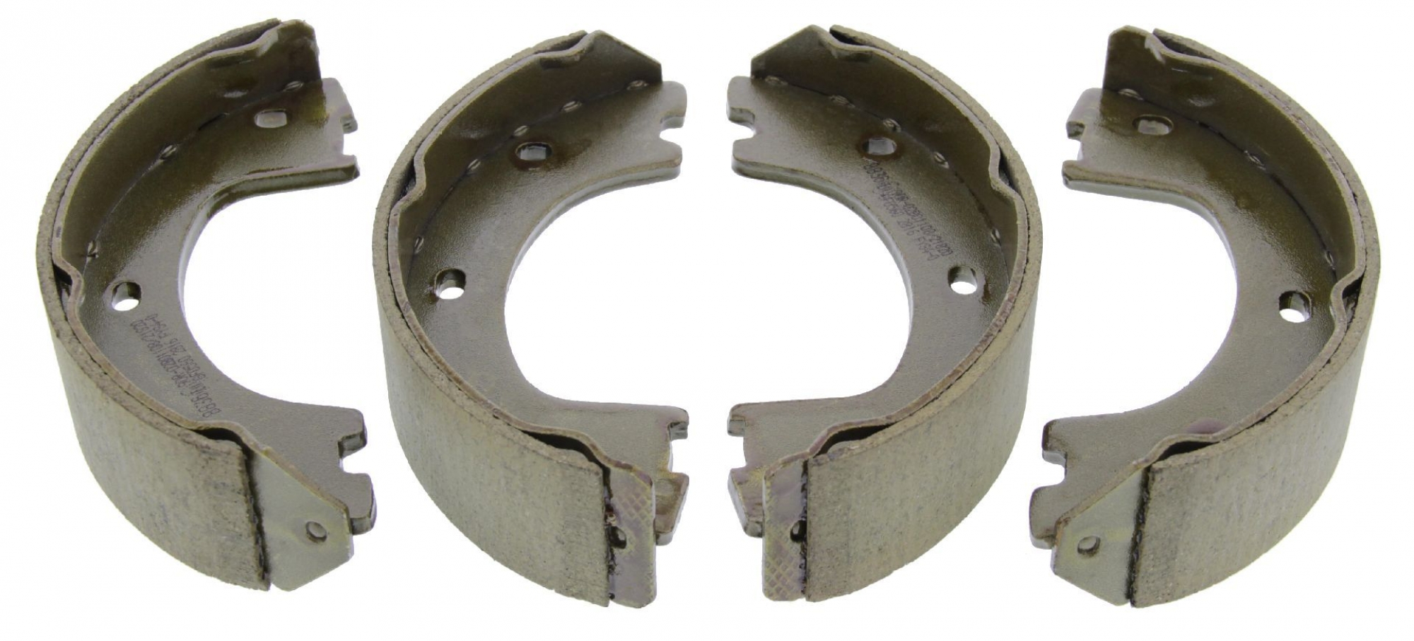 Bremsbackensatz, Feststellbremse, Hinterachse, MERCEDES-BENZ, VW