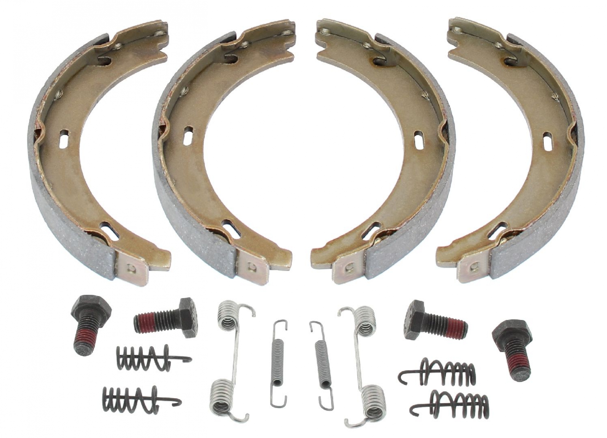 Bremsbackensatz, Feststellbremse, Hinterachse, Satz, MERCEDES-BENZ