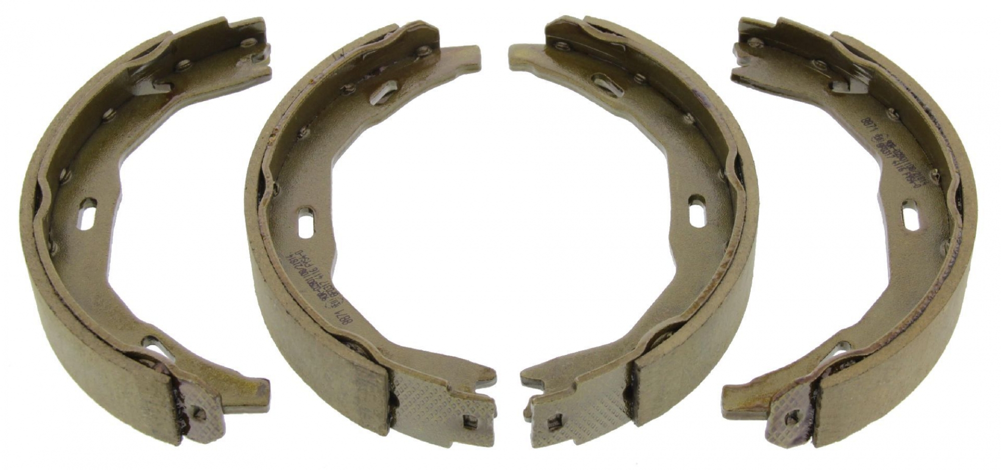 Bremsbackensatz, Feststellbremse, Hinterachse, MERCEDES-BENZ