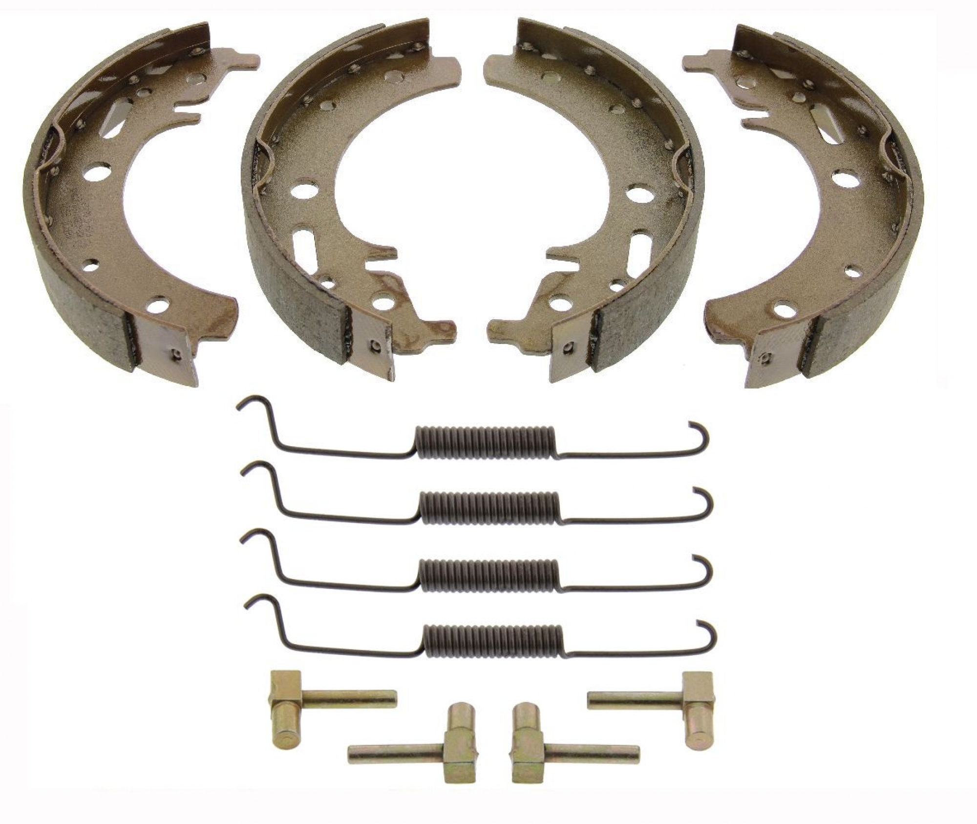 Bremsensatz, Trommelbremse, Vorderachse, Satz, TRABANT