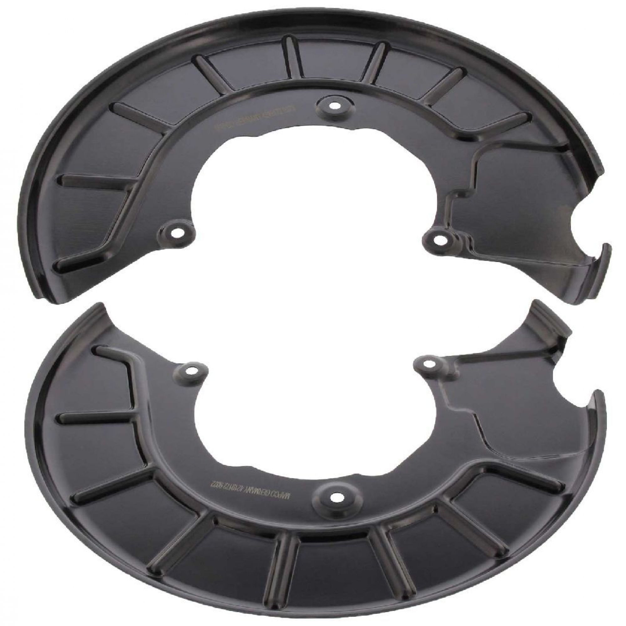 Spritzblech, Bremsscheibe, Vorderachse, Satz, AUDI, SEAT, SKODA, VW