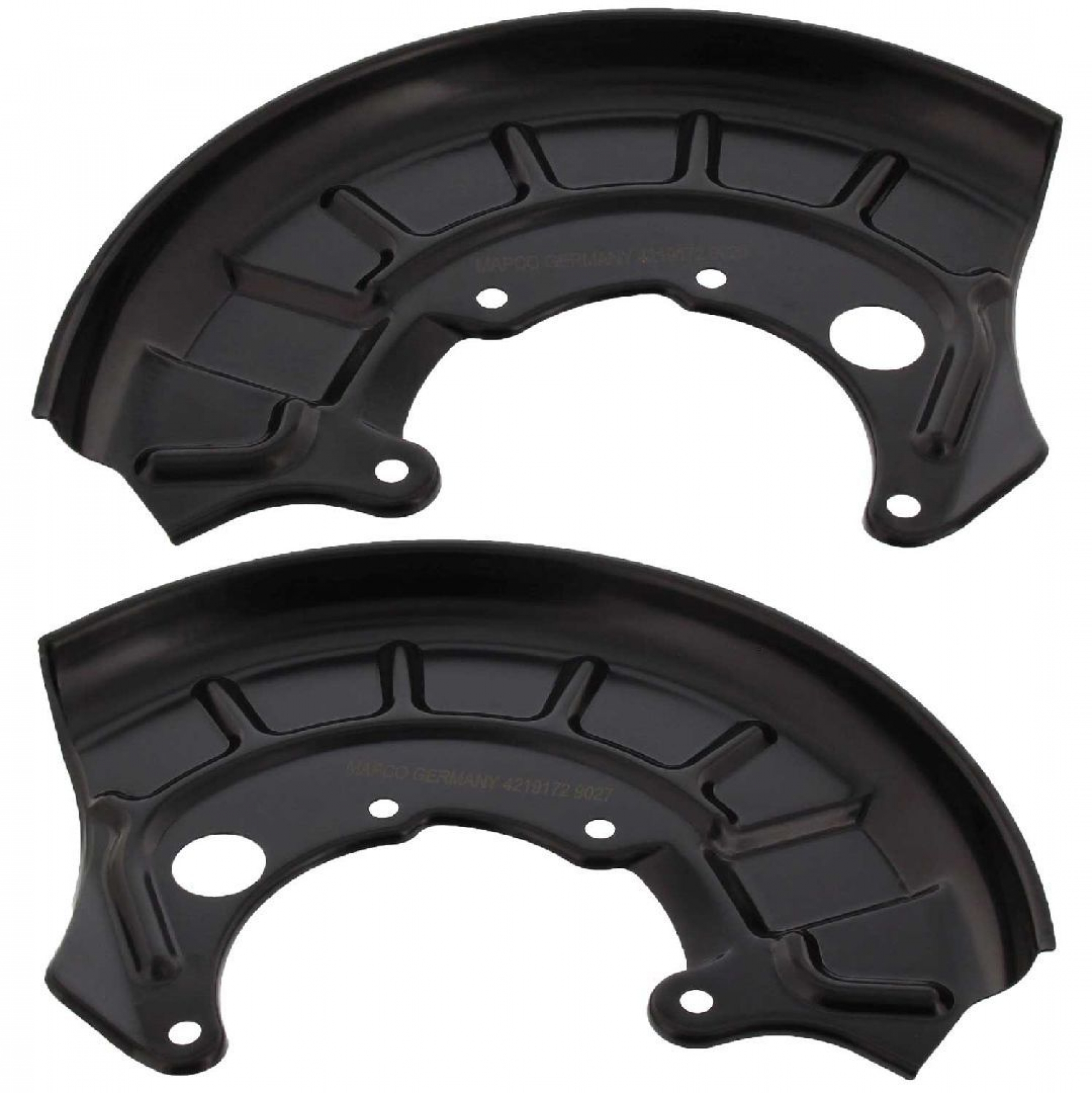 Spritzblech, Bremsscheibe, Vorderachse, Satz, SEAT, VW