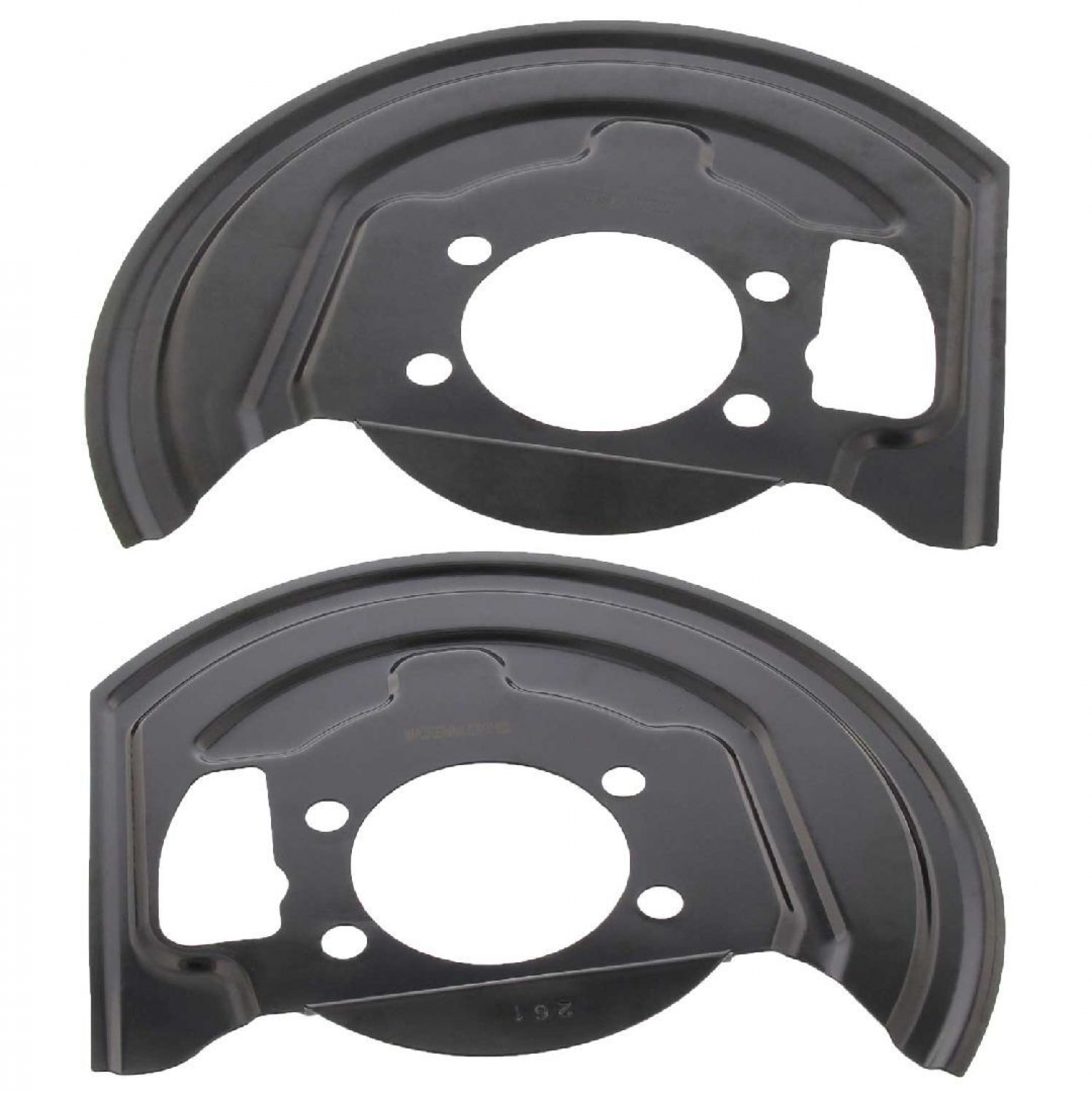 Spritzblech, Bremsscheibe, Vorderachse, Satz, NISSAN