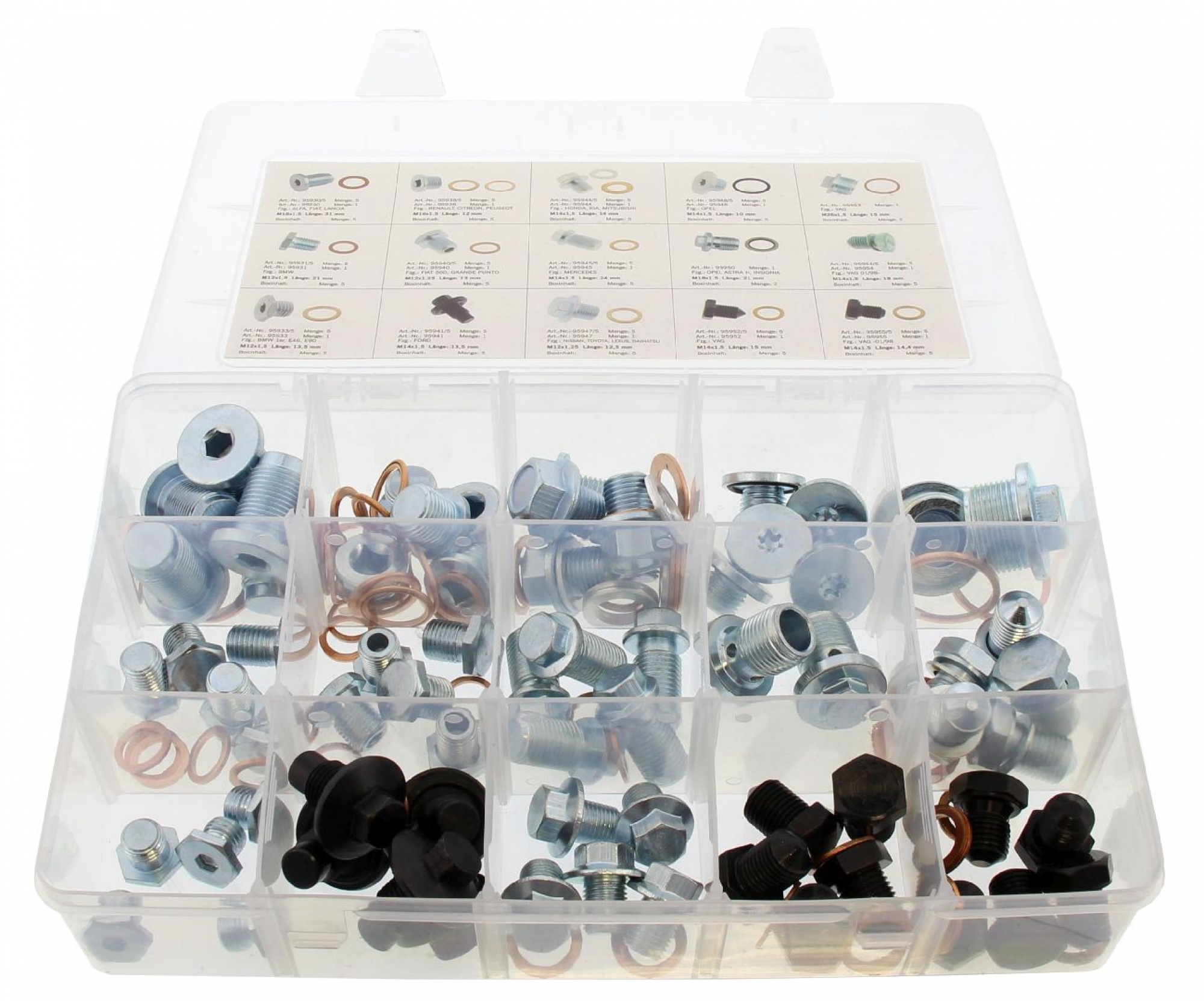 Universal-Ölablassschrauben-Set (69-teilig)