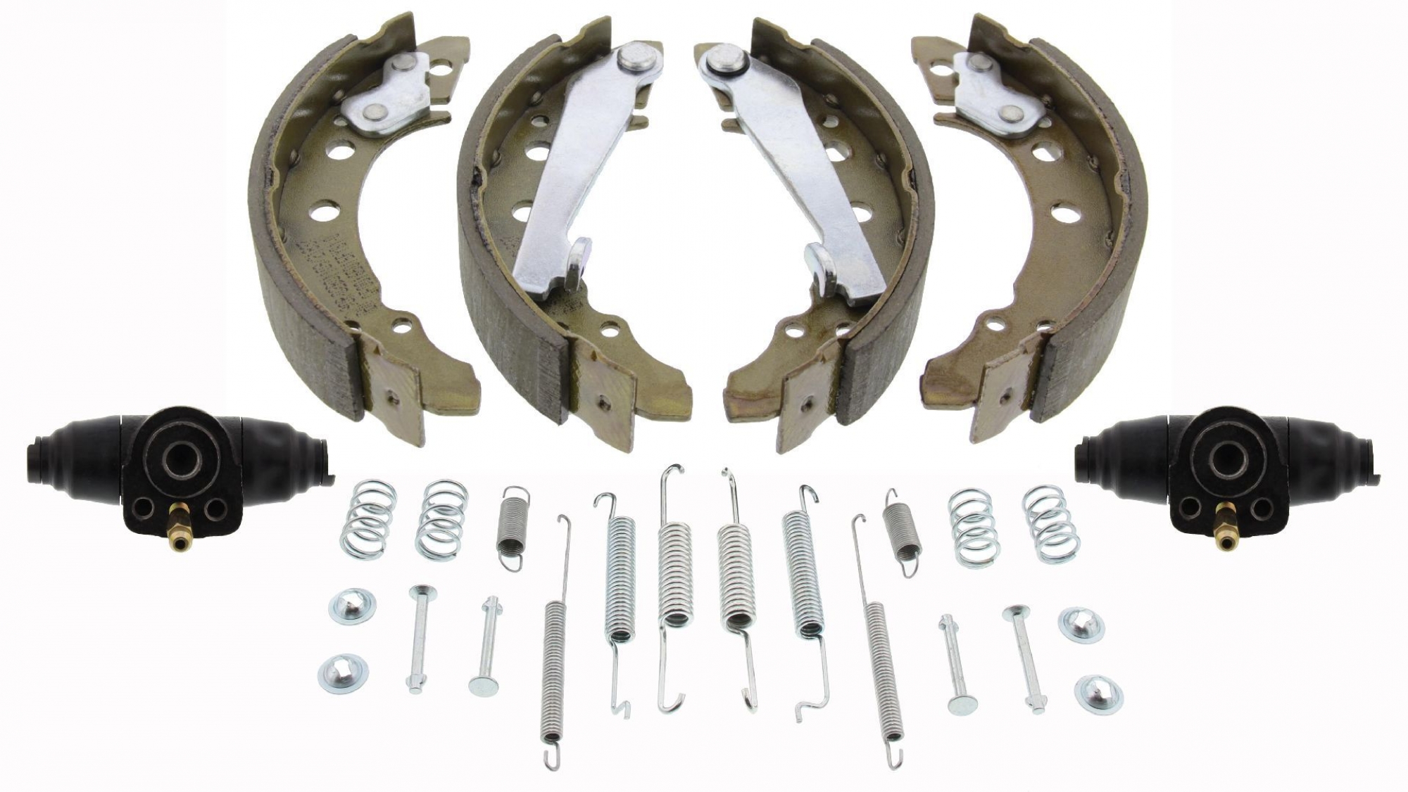 Bremsbackensatz, Hinterachse, Satz, AUDI, VW