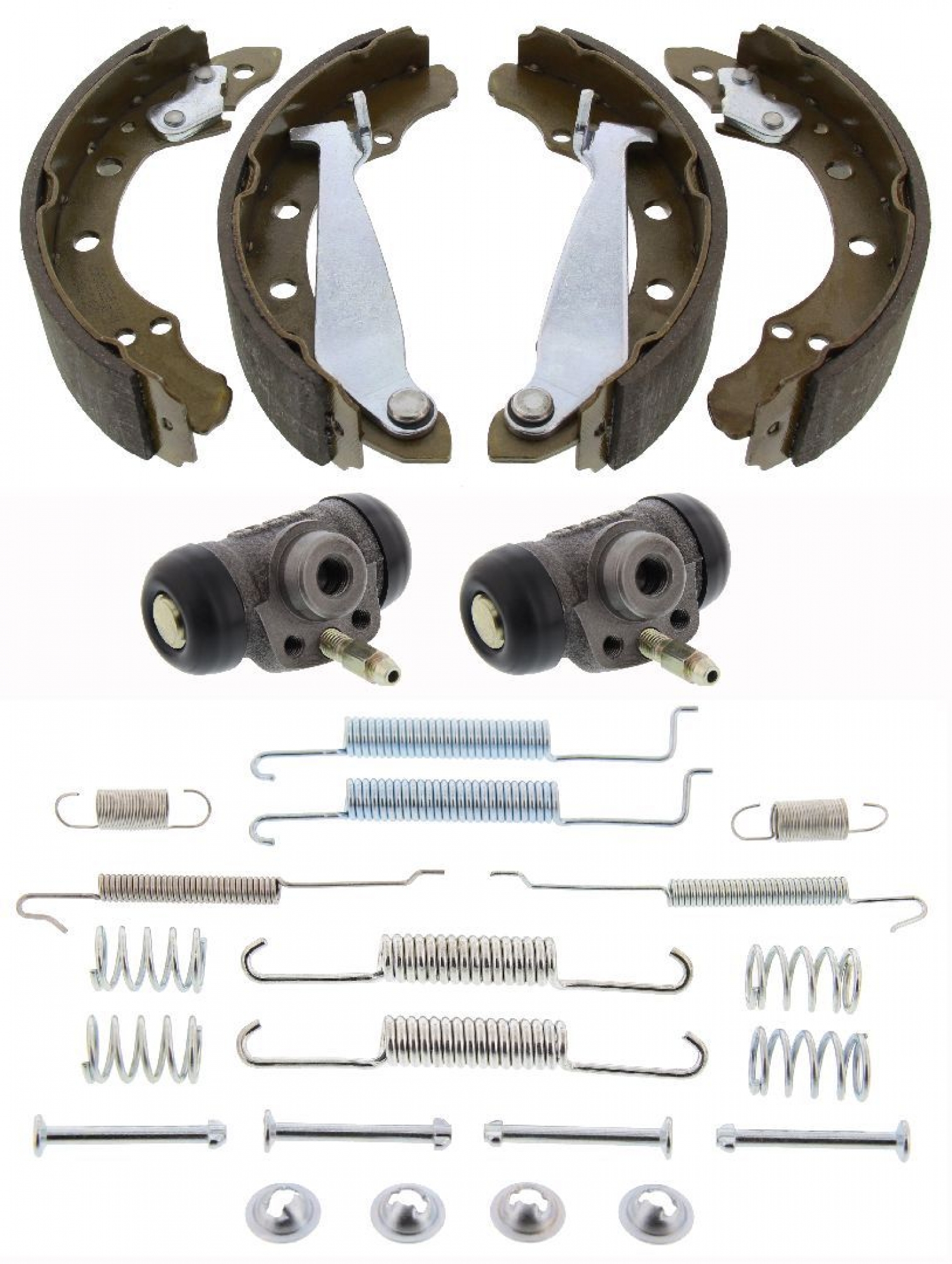 Bremsbackensatz, Hinterachse, Satz, SKODA, VW