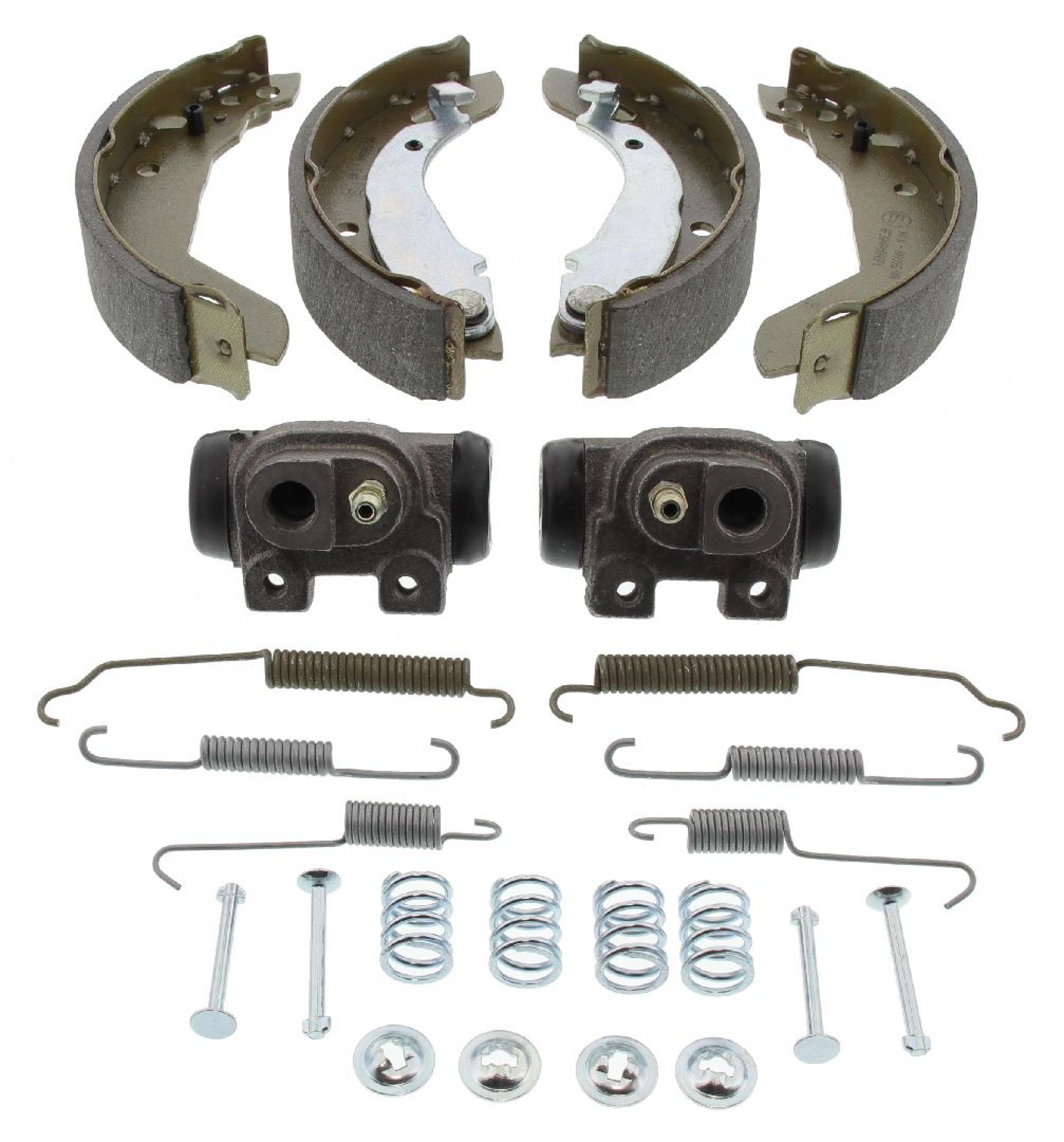 Bremsbackensatz, Hinterachse, Satz, CITROËN, PEUGEOT