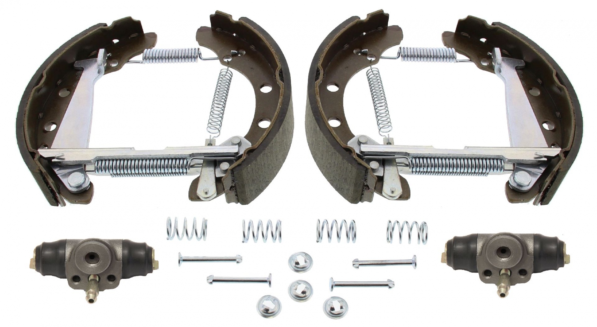 Bremsbackensatz, Hinterachse, Satz, AUDI, SEAT, SKODA, VW