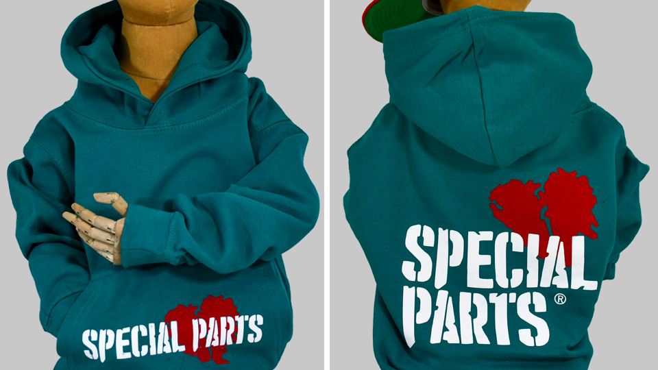 Hoodie Kids / Special Parts / jade / 65% Baumwolle / 35% Polyester