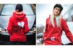 Hoodie / Special Parts / rot