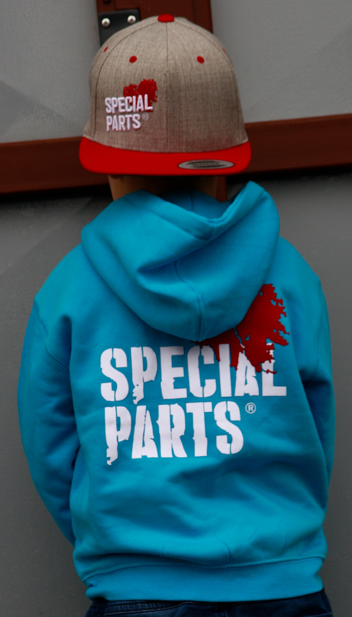 Hoodie Kids / Special Parts / blau