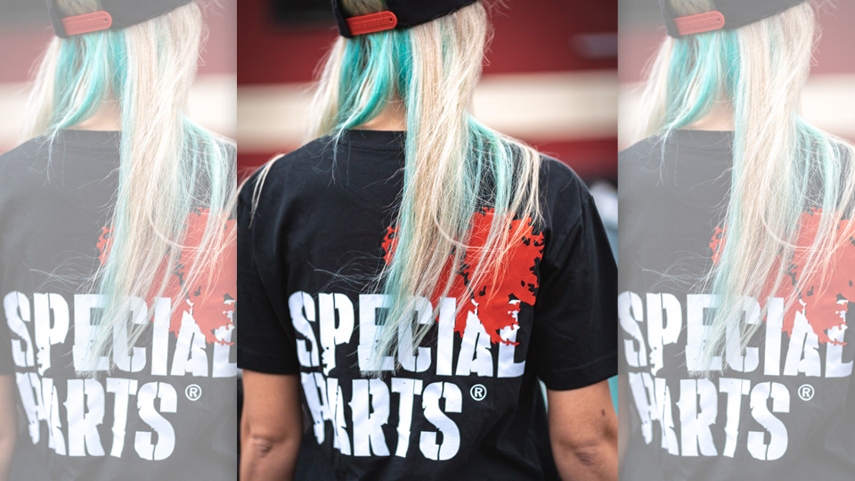 T-Shirt / Special Parts schwarz