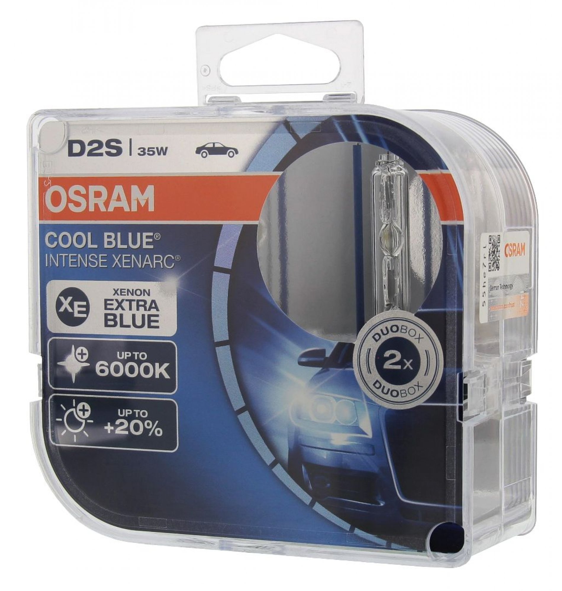 OSRAM XENARC COOL BLUE INTENSE (66240CBI-HCB), D2S, Glühlampe, Fernscheinwerfer